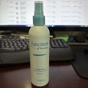NEW Function of Beauty Straight Hair Leave In Milk Mist with Aloe Vera 7oz